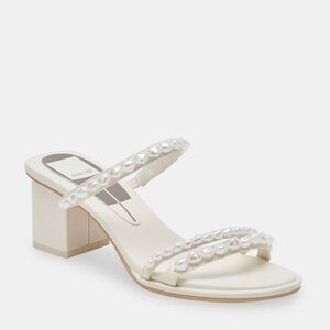 *NEVER WORN/ NWT* Dolce Vita Tinker Pearl Heels, Size 6